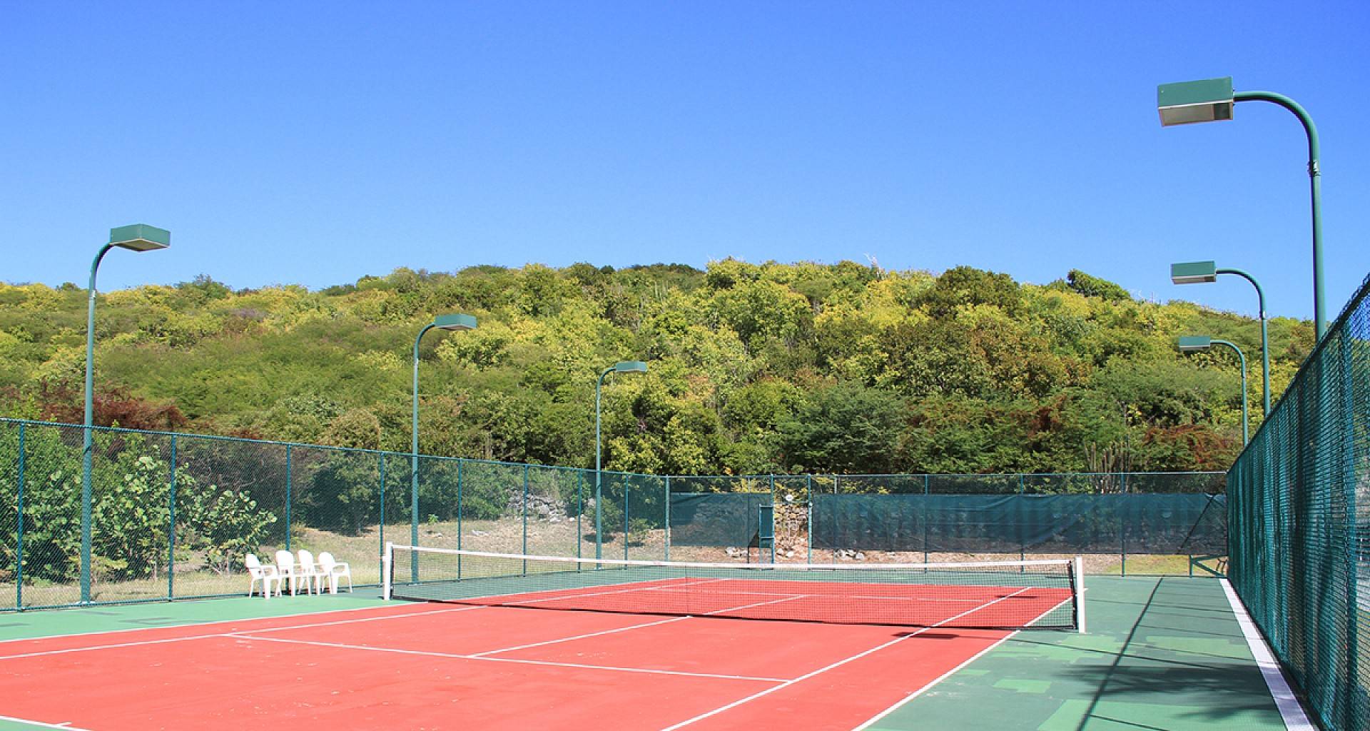 Villa Cap Frehel Shared Tennis Court
